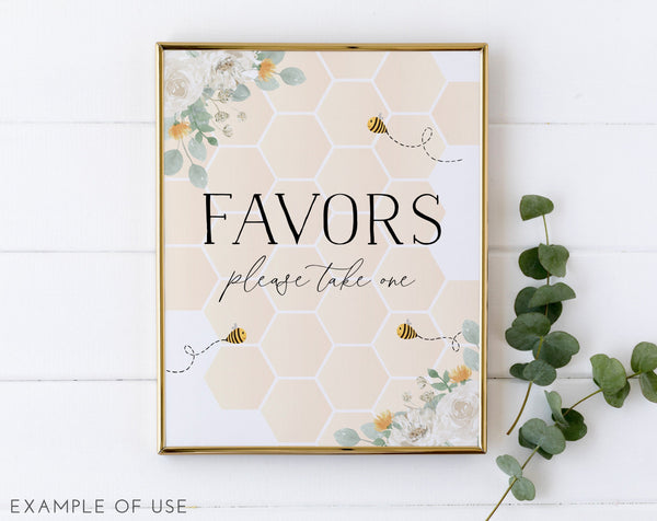 Bee Editable Sign, Custom 8x10 Sign, Bee Editable Birthday Sign 8x10, Custom Text Sign, Landscape Sign Portrait Sign Printable First Bee Day