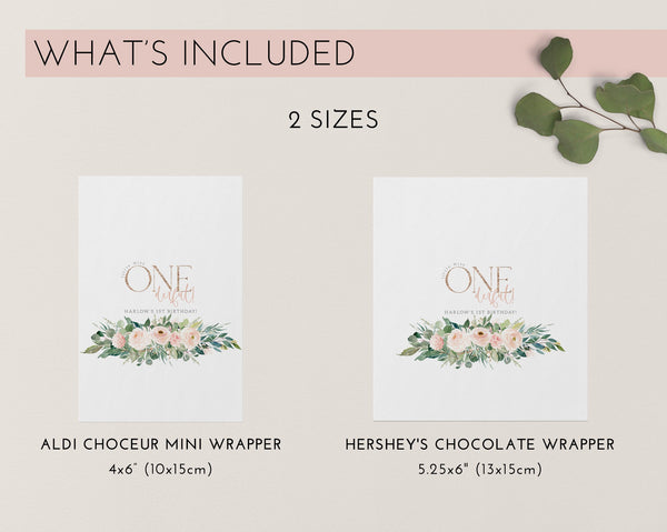 ONEderful Chocolate Bar Wrapper Template, Printable Candy Bar Wrapper, 1st Birthday Candy Bar Wrapper, Birthday Favors Onederful Birthday