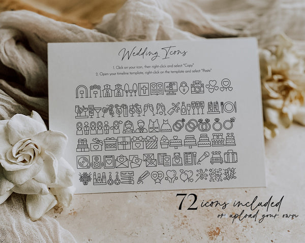 Wedding Timeline Template, Wedding Itinerary, Order of Events, Schedule of Events, Wedding Day Timeline Download, Boho Floral Wedding, Maeve