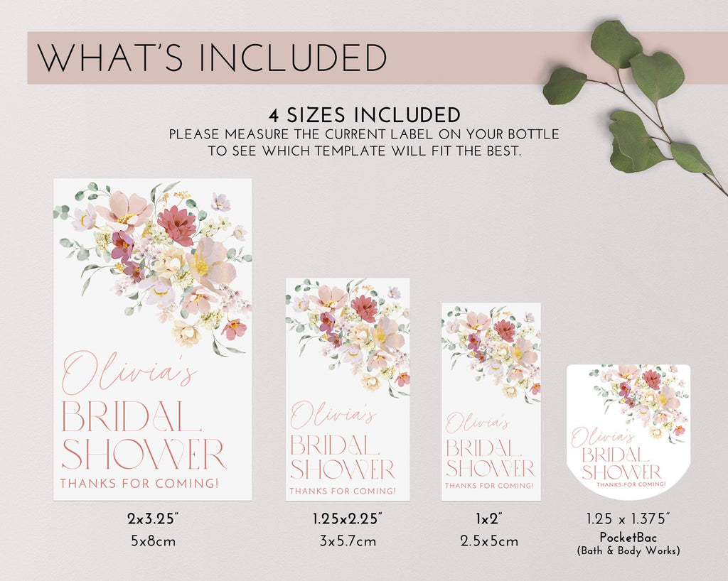 Floral Hand Sanitizer Label Template, Bridal Shower Hand Sanitiser Pri – PaperMinx floral-hand-sanitizer-label-template-bridal-shower-hand-sanitiser-pri-paperminx