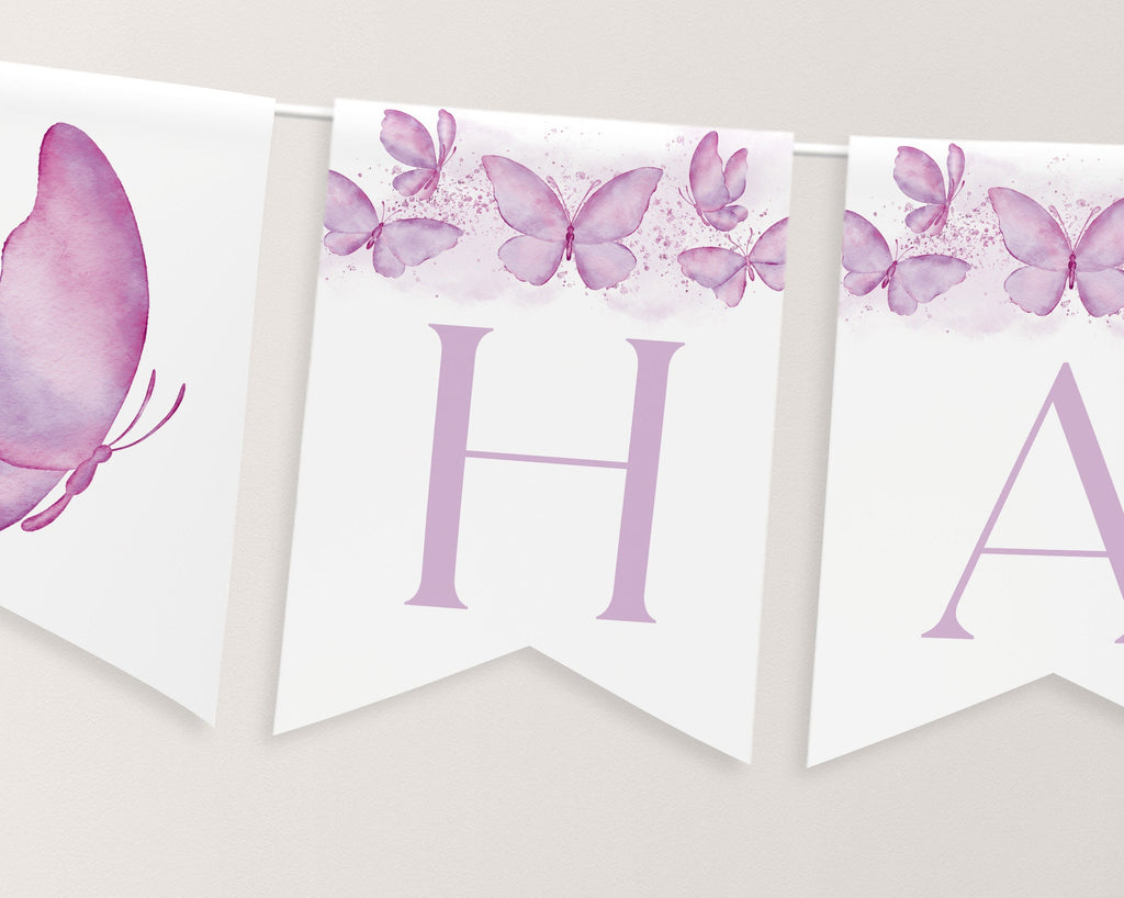 butterfly-birthday-banner-happy-birthday-banner-printable-1st-birthd-paperminx for Free Printable Butterfly Birthday Banner Butterfly Birthday Banner, Happy Birthday Banner Printable, 1st Birthd – PaperMinx for Free Printable Butterfly Birthday Banner